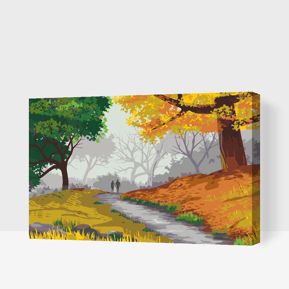 Paint by Numbers - Efterårsnatur