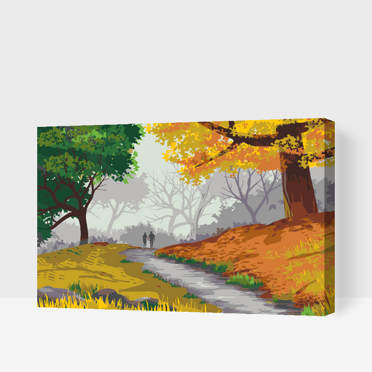 Paint by Numbers - Efterårsnatur