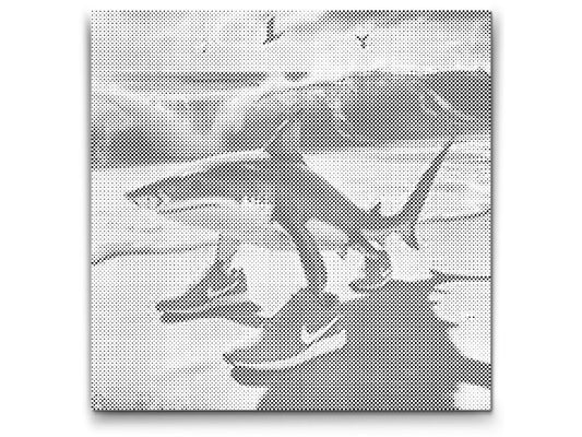 Mal-med-prikker -  Tralalero Tralala
