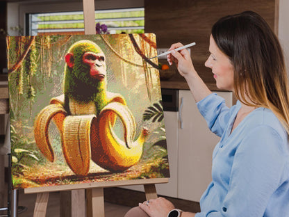 Diamond Painting - Chimpanzini Bananini