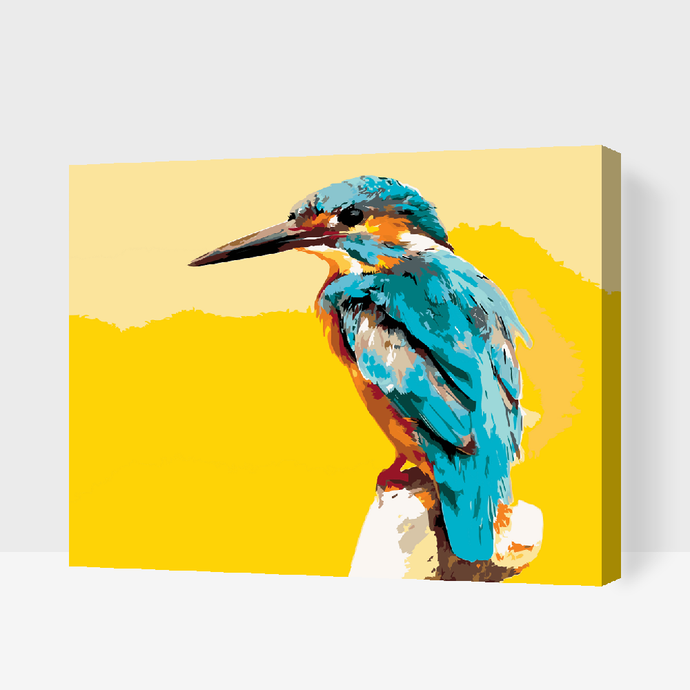 Paint by Numbers - Isfugl