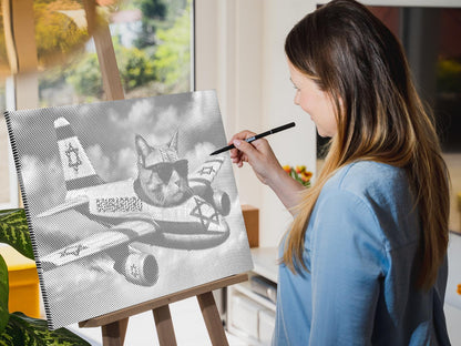 Mal-med-prikker -  Bombardiro gatino