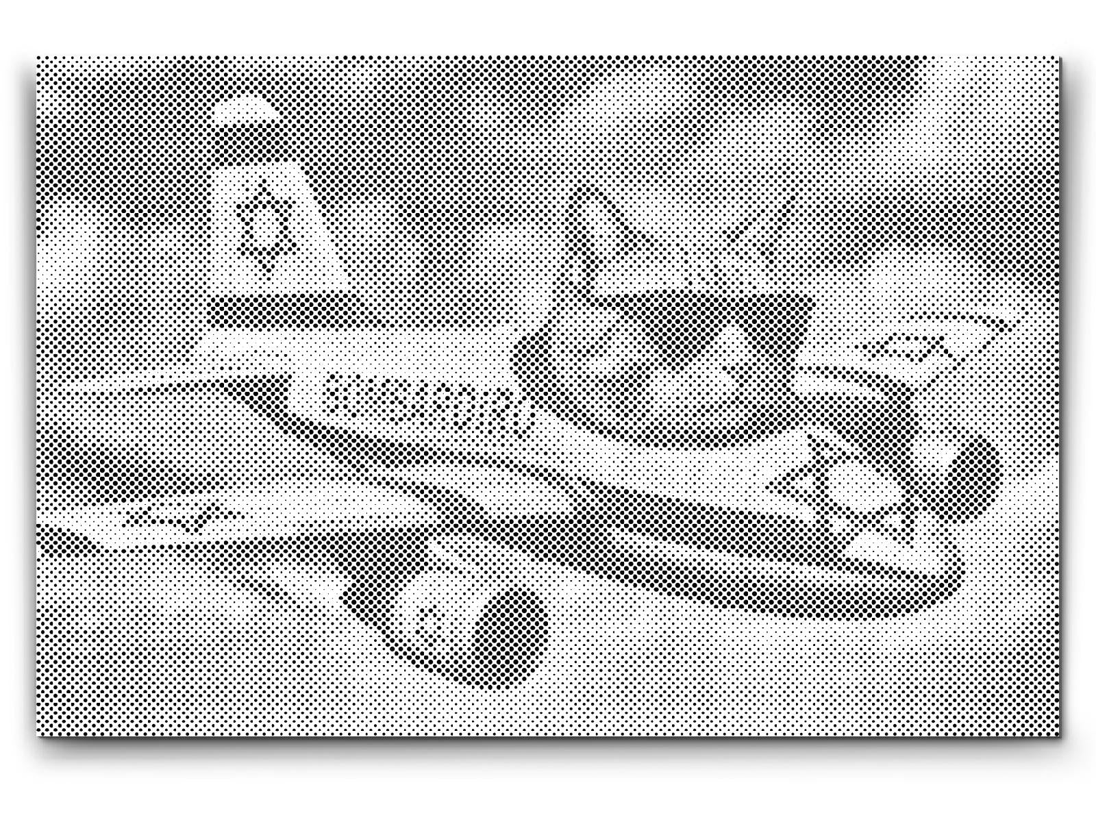 Mal-med-prikker -  Bombardiro gatino