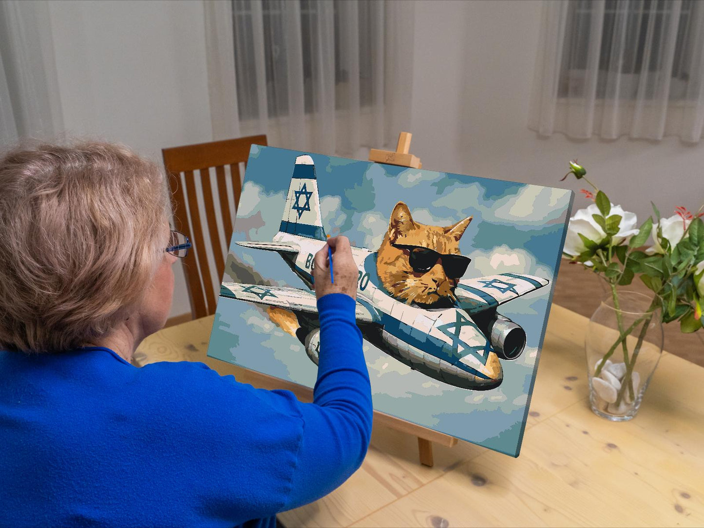 Paint by Numbers - Bombardiro gatino