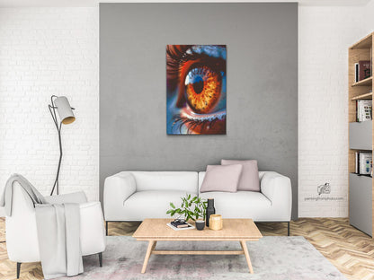 Diamond Painting - Brunt øje