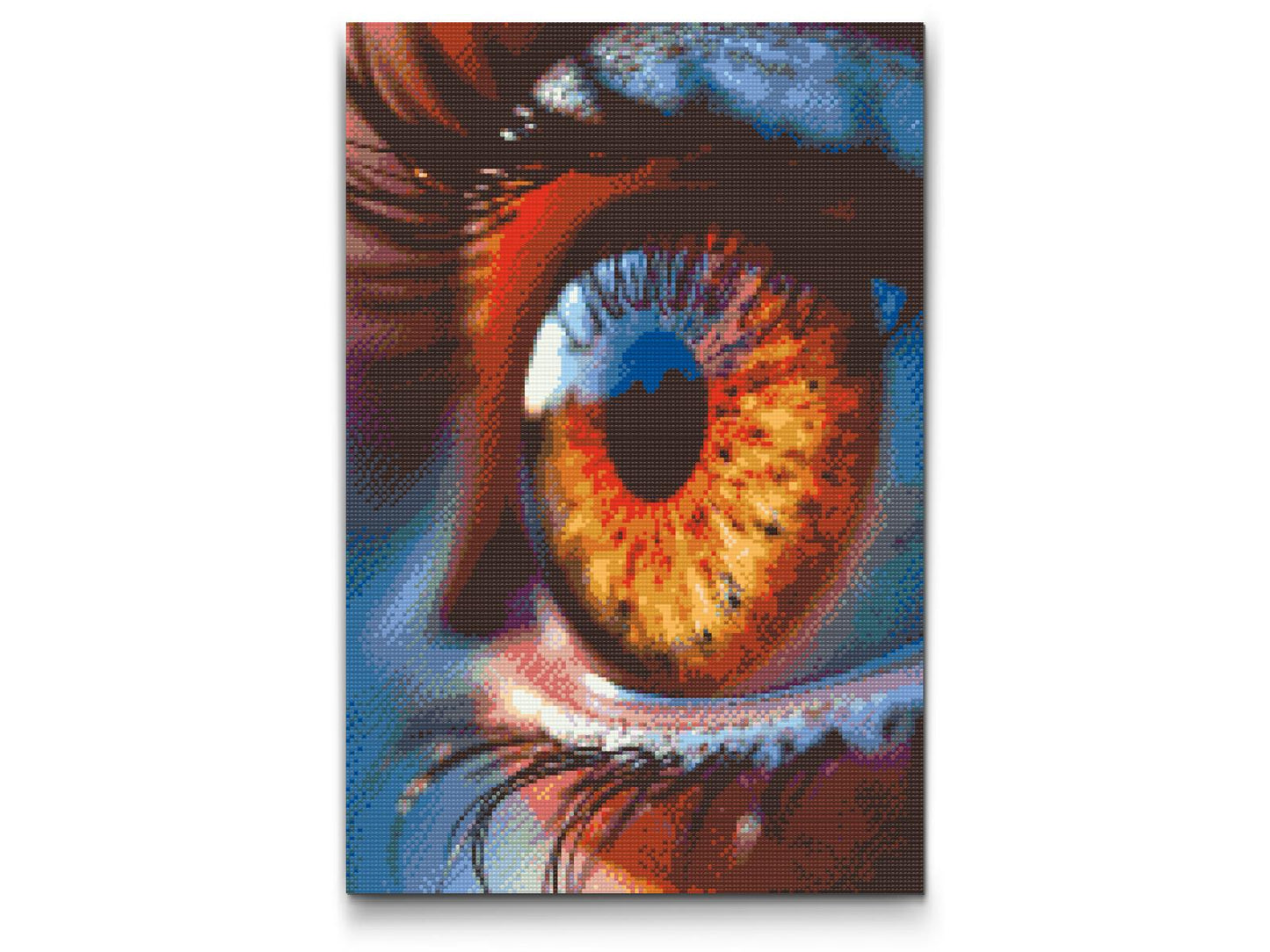 Diamond Painting - Brunt øje