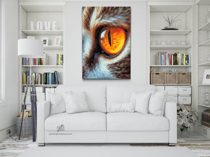 Diamond Painting - Kat's øje