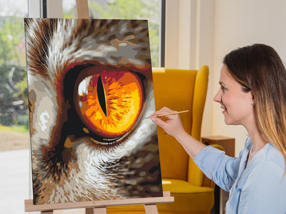 Paint by Numbers - Kat's øje