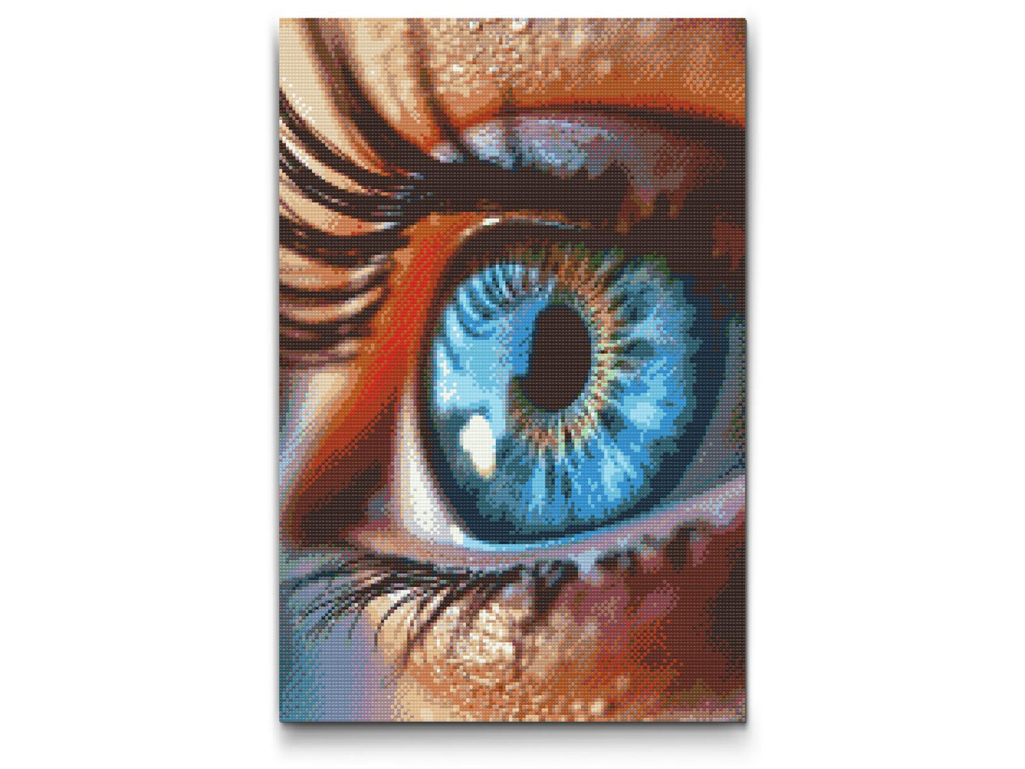 Diamond Painting - Himmelblåt øje