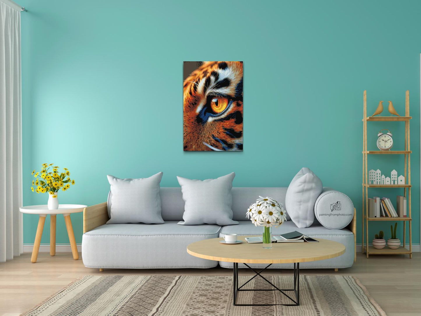 Diamond Painting - Tigerøje