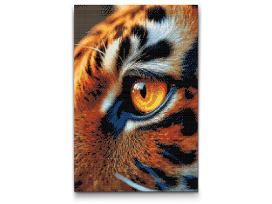 Diamond Painting - Tigerøje