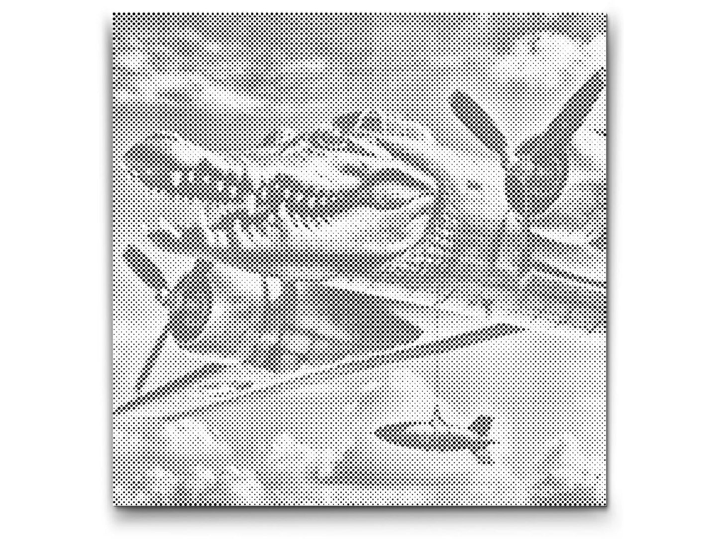 Mal-med-prikker -  Bombardiro Crocodillo