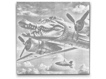 Mal-med-prikker -  Bombardiro Crocodillo