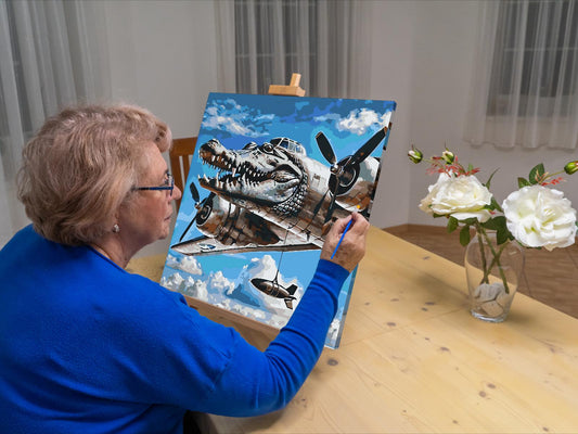 Paint by Numbers - Bombardiro Crocodillo