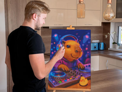 Diamond Painting - DJ capybara