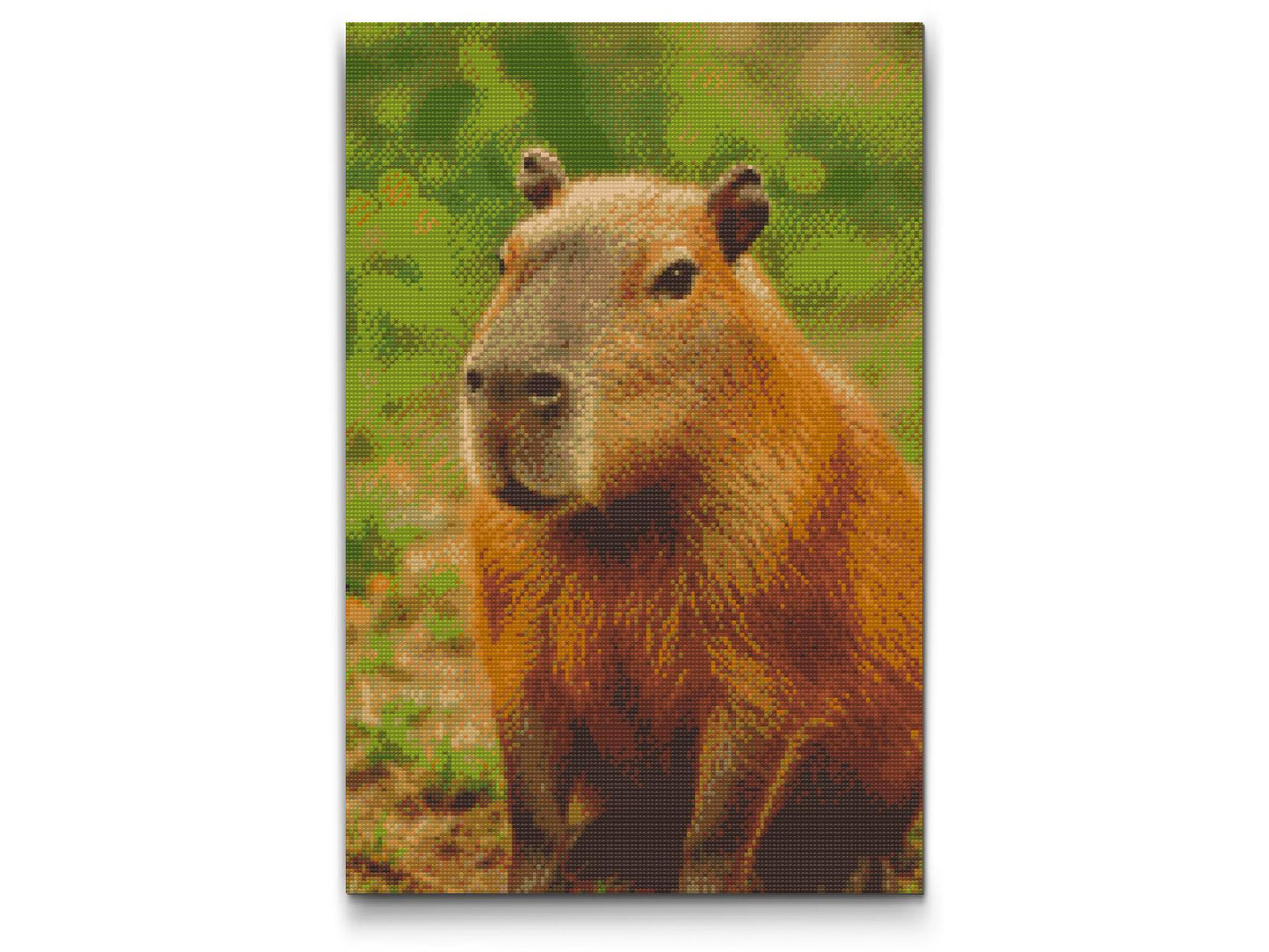 Diamond Painting - Capybara i skoven