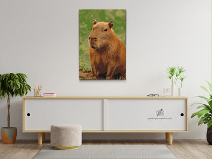 Paint by Numbers - Capybara i skoven