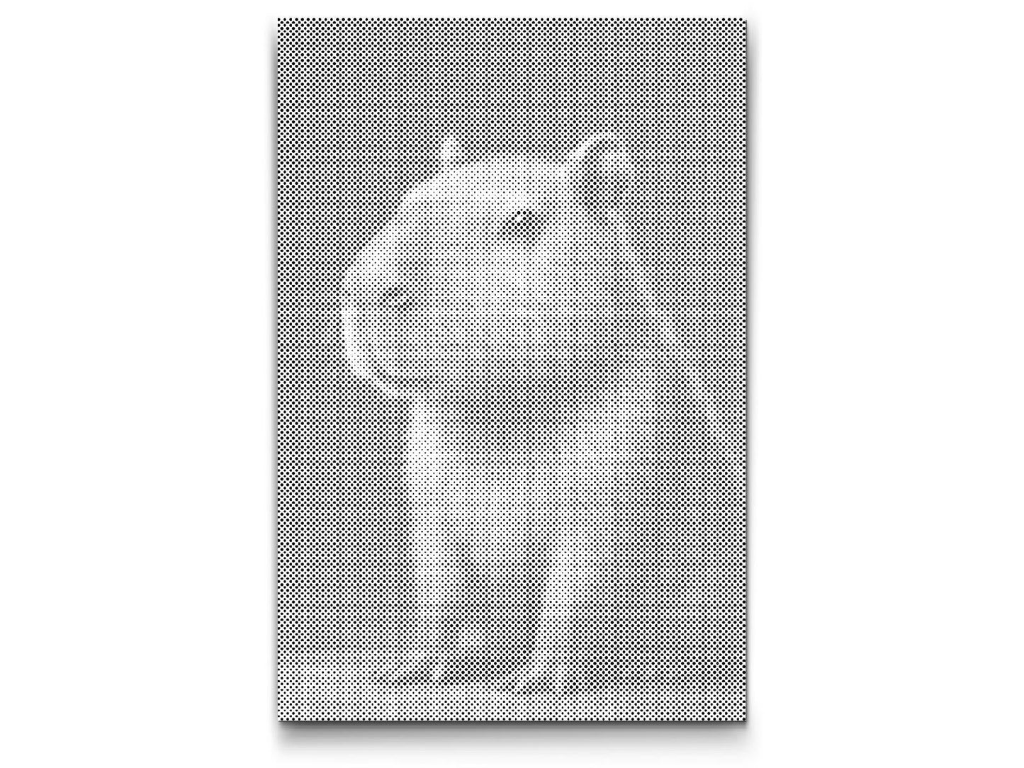 Mal-med-prikker -  Capybara i skoven