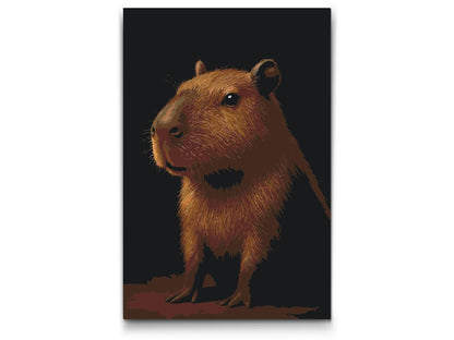 Paint by Numbers - Capybara i skoven
