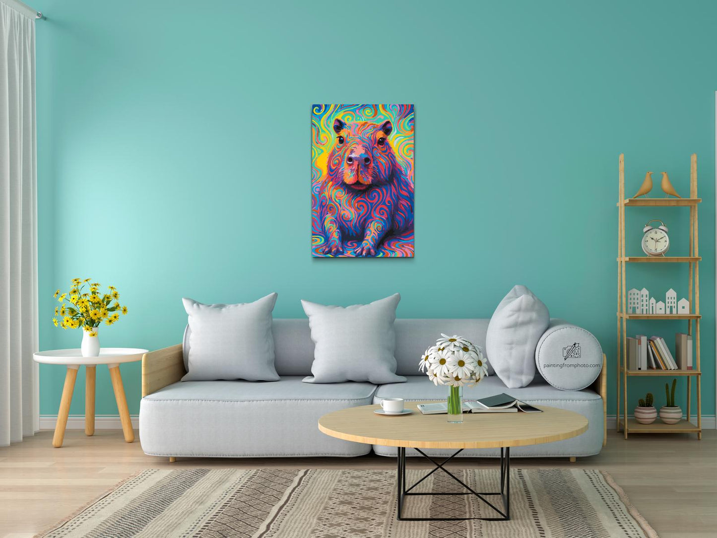 Paint by Numbers - Psykedelisk kapybara