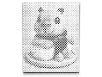 Mal-med-prikker -  Sushi-kapibara