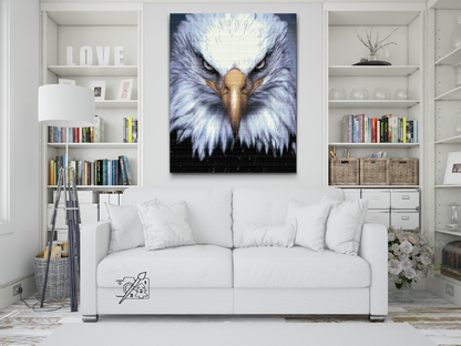Diamond Painting - Ørnehoved