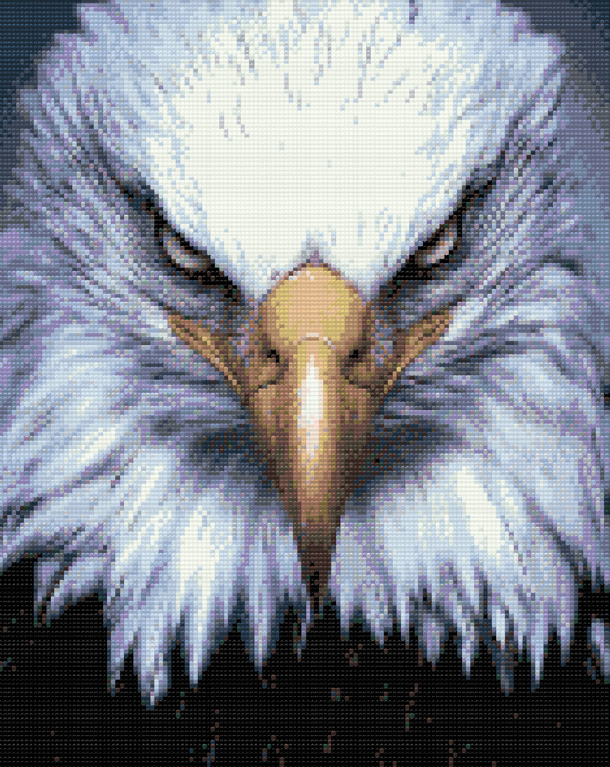 Diamond Painting - Ørnehoved