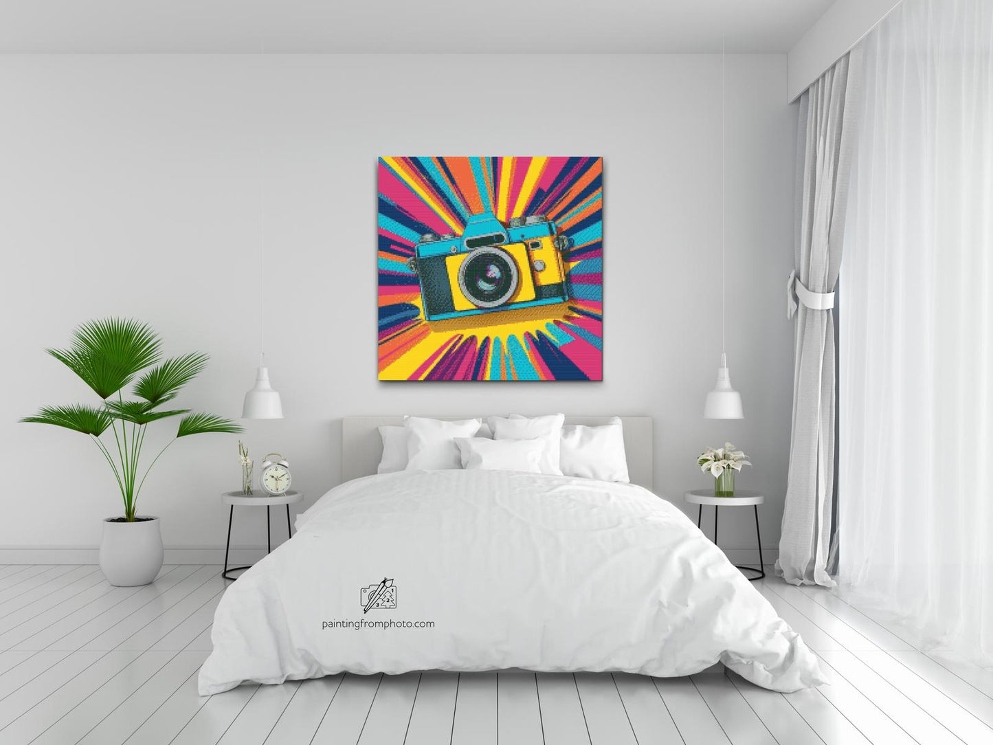 Diamond Painting - Popkunst - Kamera