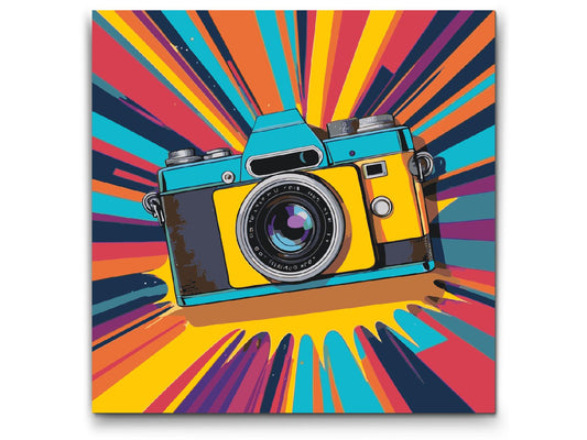 Paint by Numbers - Popkunst - Kamera