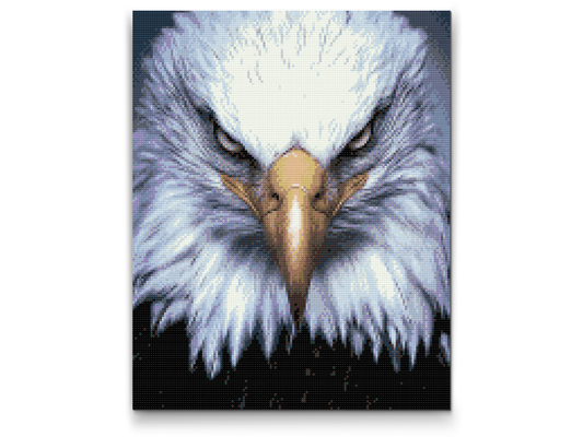 Diamond Painting - Ørnehoved