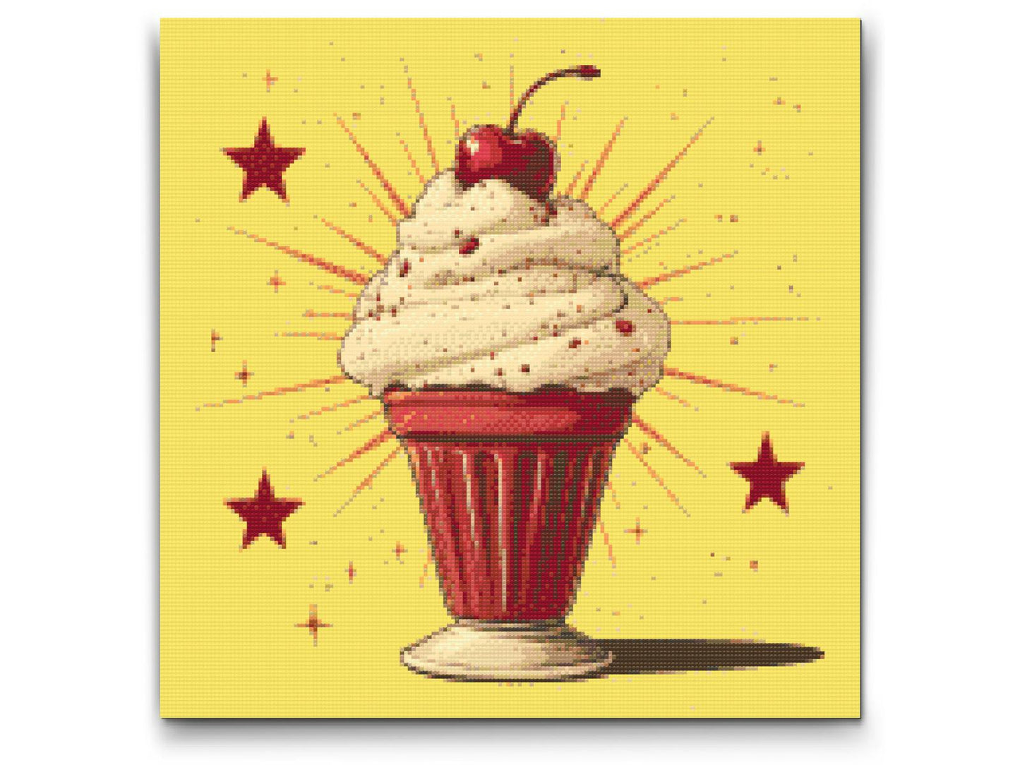 Diamond Painting - Popkunst - Is-sundae