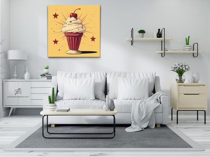 Paint by Numbers - Popkunst - Is-sundae