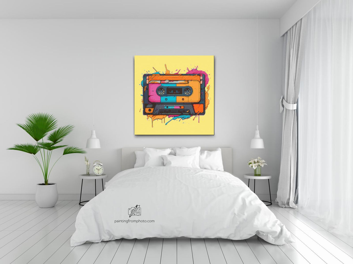 Diamond Painting - Popkunst - Radiokassette