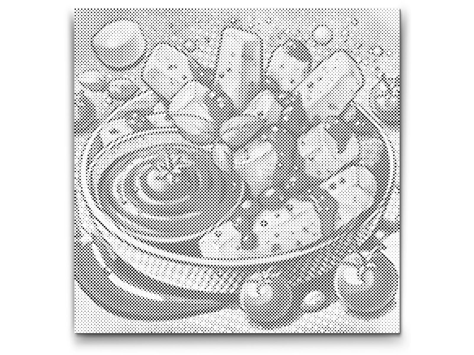 Mal-med-prikker -  Pop art - Pommes frites