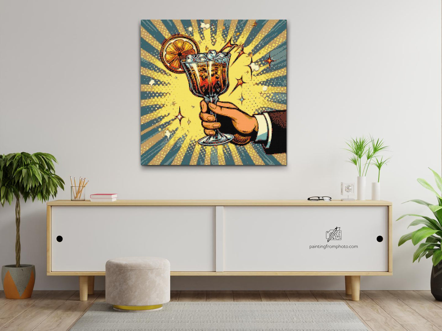 Diamond Painting - Pop art - Cocktail