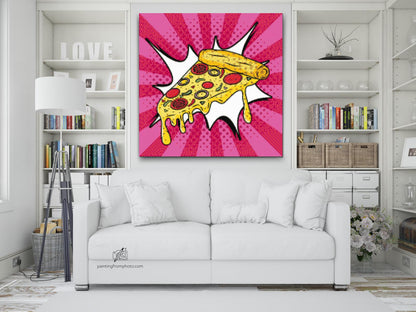 Diamond Painting - Pop art - Pizza