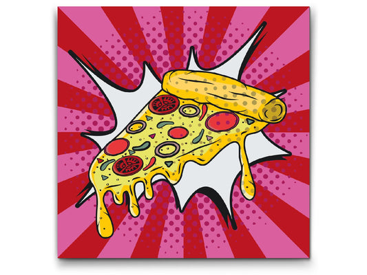 Paint by Numbers - Pop art - Pizza