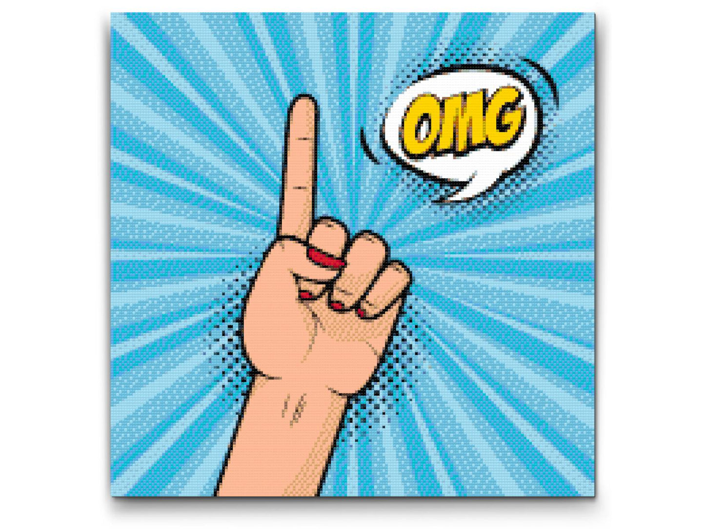 Diamond Painting - Pop art - OMG