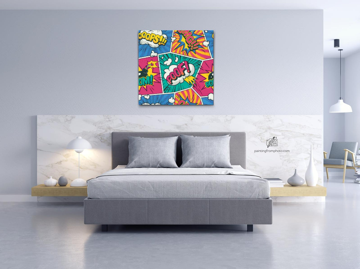 Diamond Painting - Pop art - Bogstaver