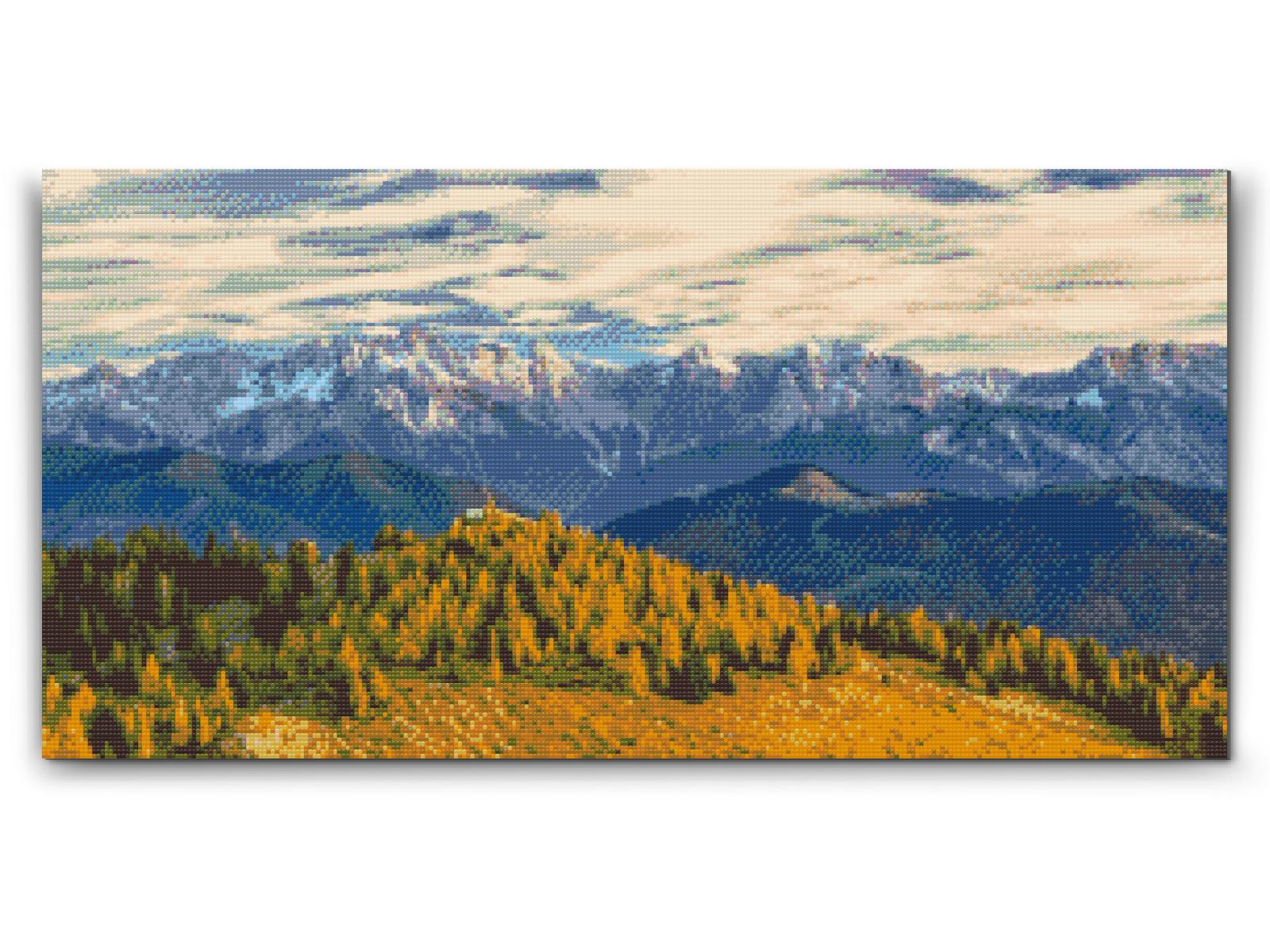 Diamond Painting - Alperne om efteråret - Østrig