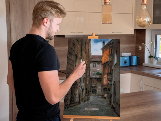 Diamond Painting - Gade i Hall in Tirol - Østrig