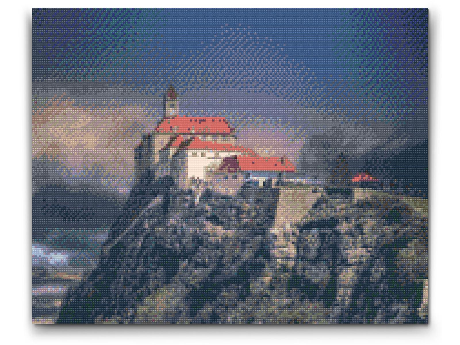 Diamond Painting - Riegensburg Slot - Østrig