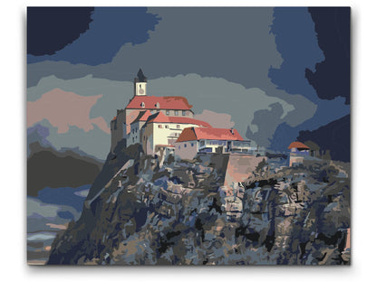 Paint by Numbers - Riegensburg Slot - Østrig