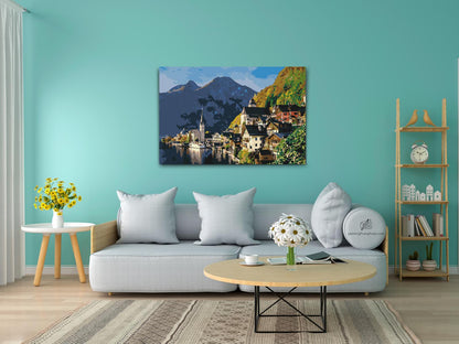 Paint by Numbers - Hallstatt-søen - Østrig