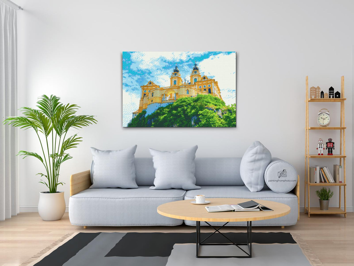 Diamond Painting - Pin Melk Kloster - Østrig