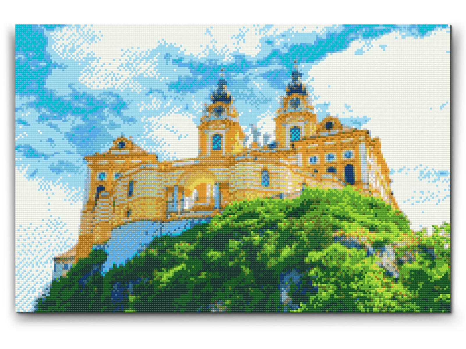 Diamond Painting - Pin Melk Kloster - Østrig