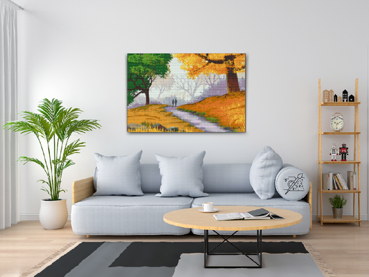 Diamond Painting - Efterårsnatur