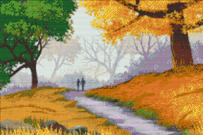 Diamond Painting - Efterårsnatur