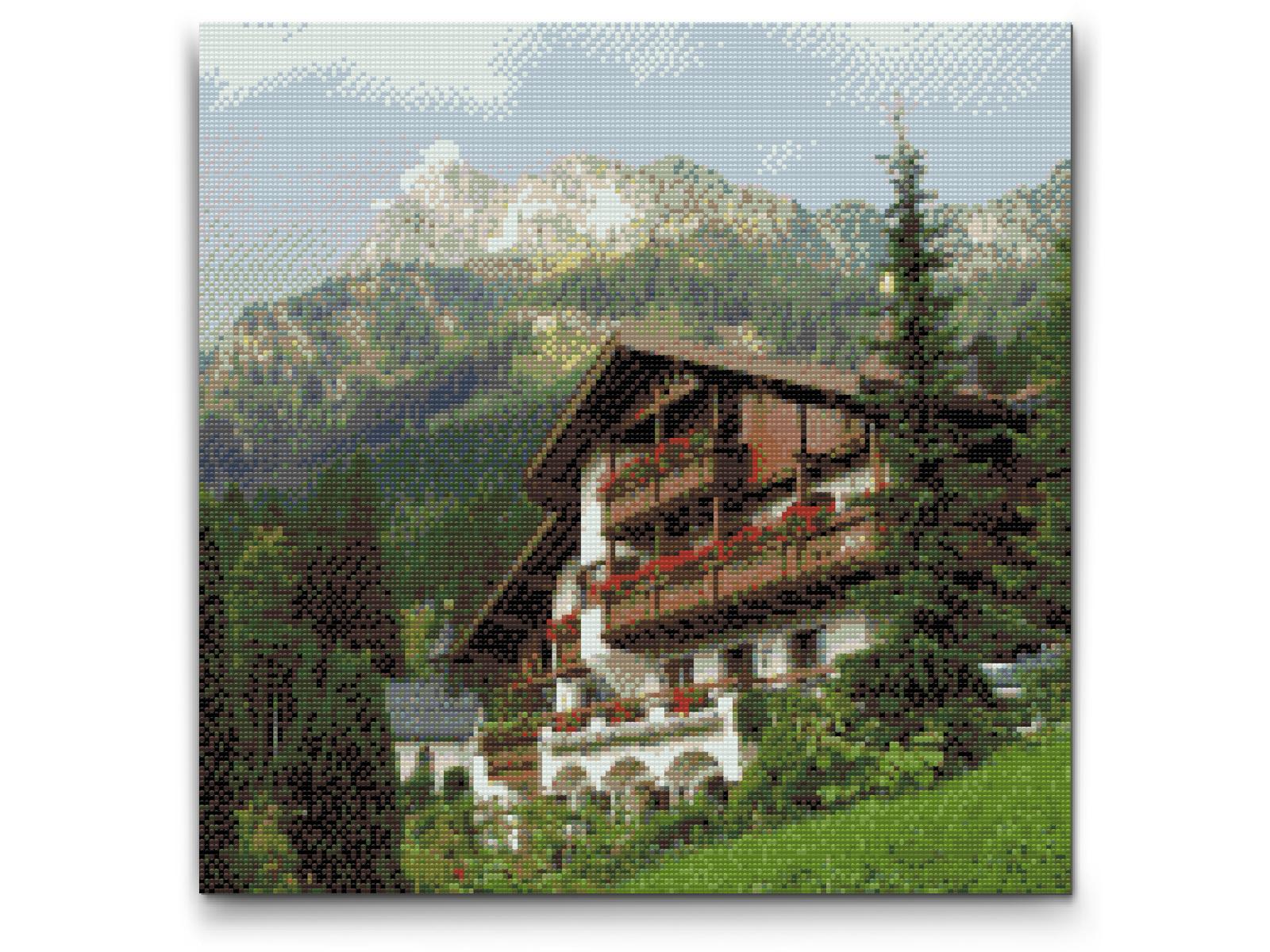 Diamond Painting - Natur i Tannheim - Østrig