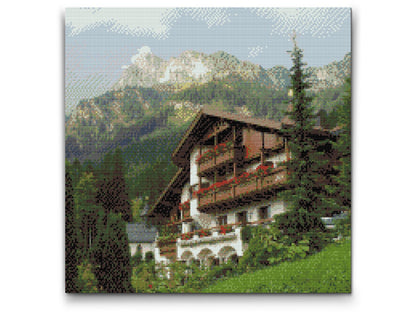 Diamond Painting - Natur i Tannheim - Østrig